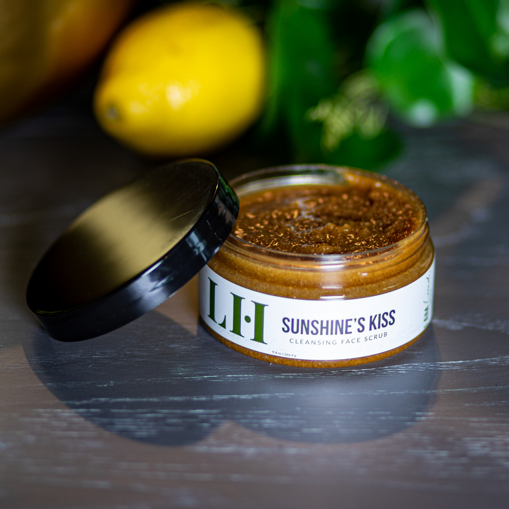 lemon and sugar scrub for dark spots lemon and sugar scrub for body lemon and sugar scrub to lighten skin black owned eczema products